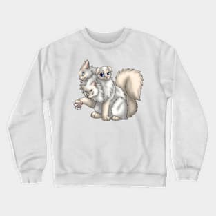 CerPURRus: Cream Point Crewneck Sweatshirt